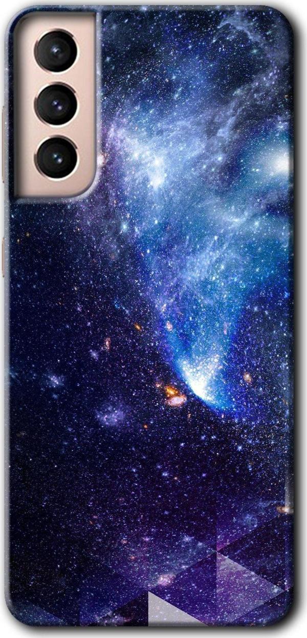 Anka Cep Telefonu Aksesuarları Galaxy S21 Kılıf Hd Desen Baskılı Arka Kapak + Kablo Koruyucu + Nano Ekran Koruma - Image 1