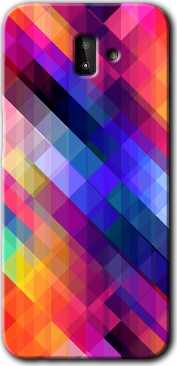 Anka Cep Telefonu Aksesuarları Galaxy J6 Plus Kılıf Hd Desen Baskılı Arka Kapak + Kablo Koruyucu + Nano Ekran Koruma - Image 1