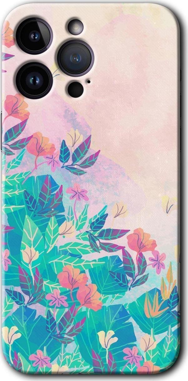 Anka Cep Telefonu Aksesuarları Iphone 14 Pro Kılıf Hd Desen Baskılı Arka Kapak + Kablo Koruyucu + Nano Ekran Koruma - Image 1