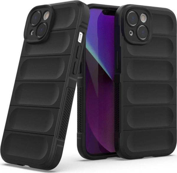 Anka Cep Telefonu Aksesuarları Apple İphone 14 Kılıf Kamera Korumalı İçi Kadife Yumuşak Silikon Kapak + Ekran Koruma - Image 1