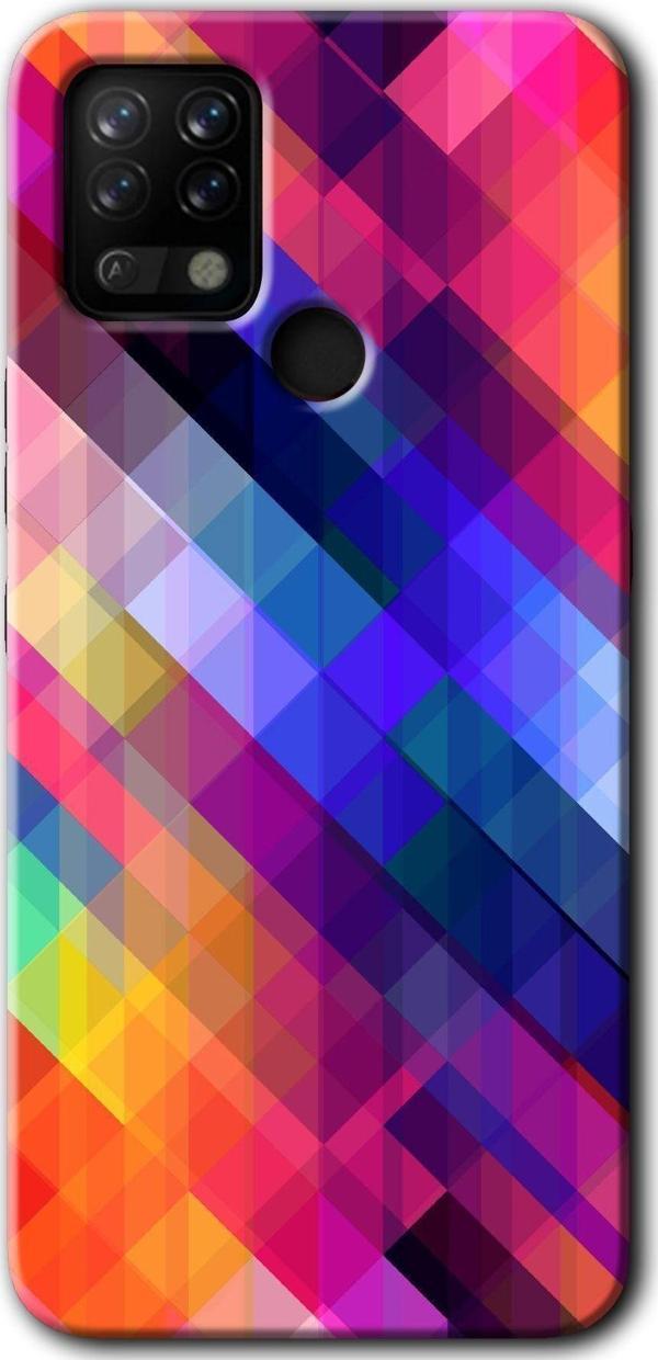 Anka Cep Telefonu Aksesuarları Tecno Tekno Pova Kılıf Hd Desen Baskılı Arka Kapak - Multi Oblique - Image 1