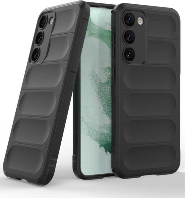 Anka Cep Telefonu Aksesuarları Samsung Galaxy S23 Kılıf Kamera Korumalı İçi Kadife Yumuşak Silikon Kapak + Ekran Koruma - Image 1