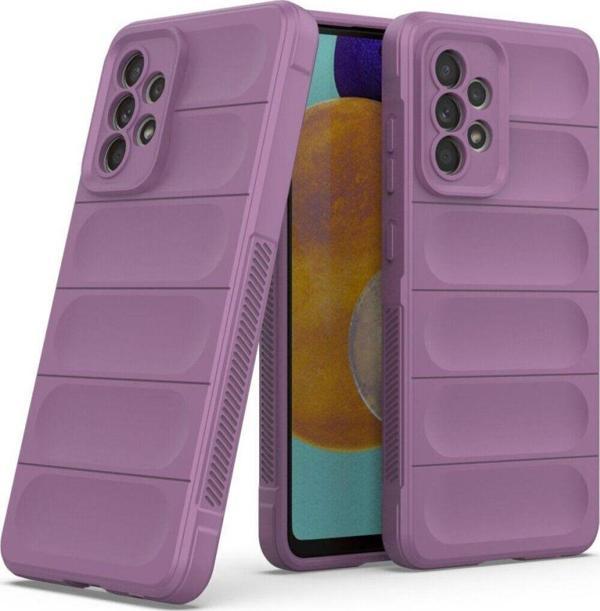 Anka Cep Samsung Galaxy A33 5G Kılıf Kamera Korumalı İçi Kadife Yumuşak Silikon Kapak + Ekran Koruma - Image 1