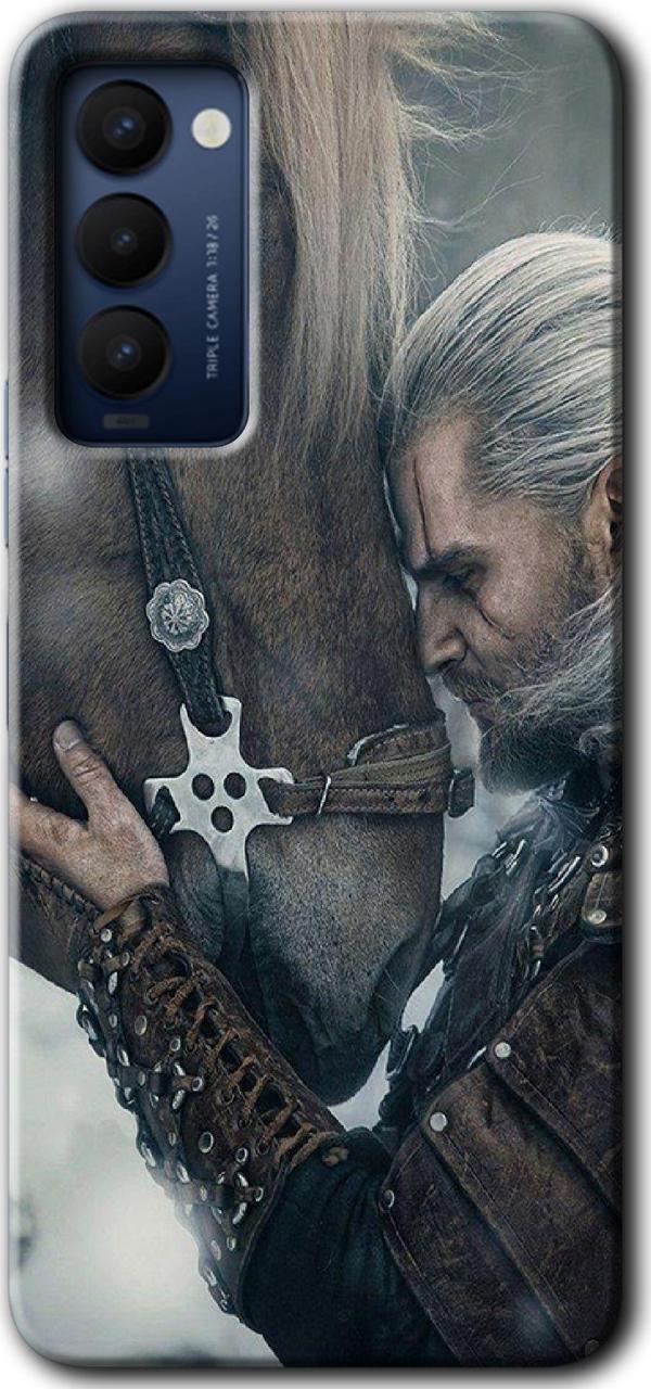 Anka Cep Telefonu Aksesuarları Tecno Tekno Camon 18 / 18T / 18P Kılıf Hd Desen Baskılı Arka Kapak - Kadim Dost - Image 1