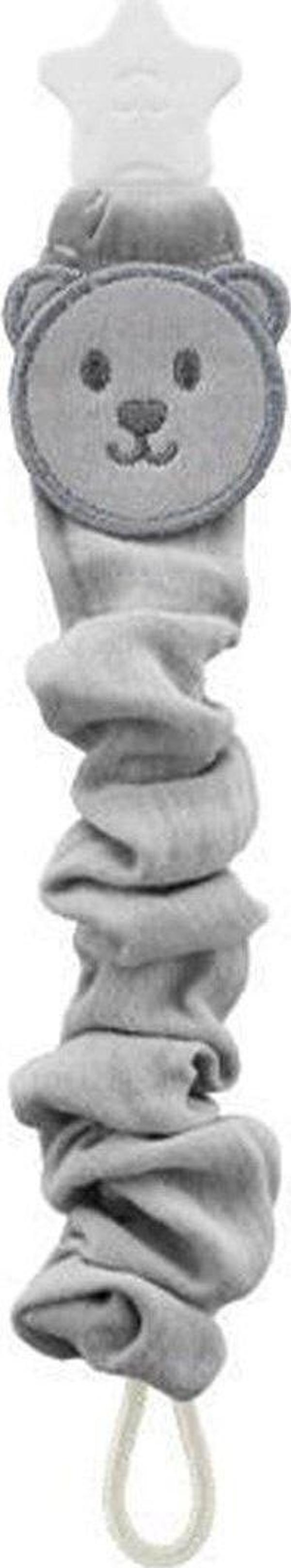 Babyjem Bürümcüklü Emzik Askısı Gri - Image 1