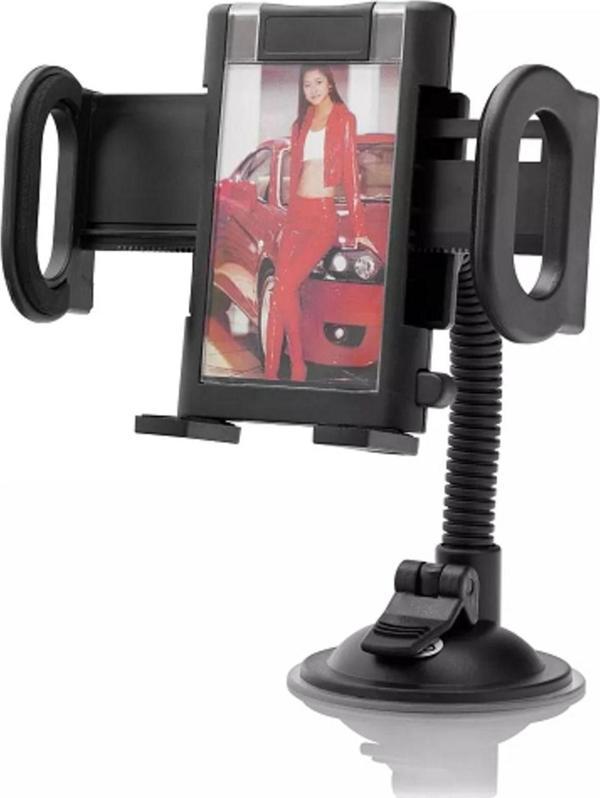 J-Tech Hdx8001 Uyumlu Şık Kullanışlı Cama Yapışan Dönebilen Araç Içi Telefon Tutucu Holder - Image 1