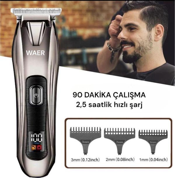 Profesyonel Kullanıma Uygun Saç Ve Sakal Kesme Makinesi Wa-2036 - Image 1