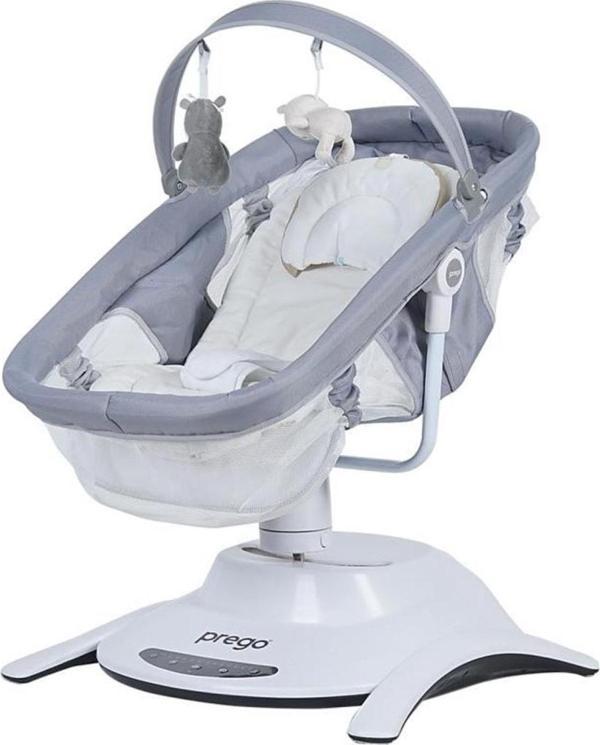 Prego Yummy Portbebeli Elektrikli Beşik Gri 4086p - Image 1