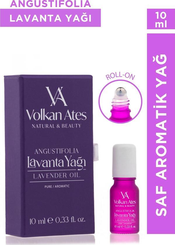 Volkan Ates Natural & Beauty Lavandula Angustifolia Saf Lavanta Yağı Roll-On 10 ml - Image 1