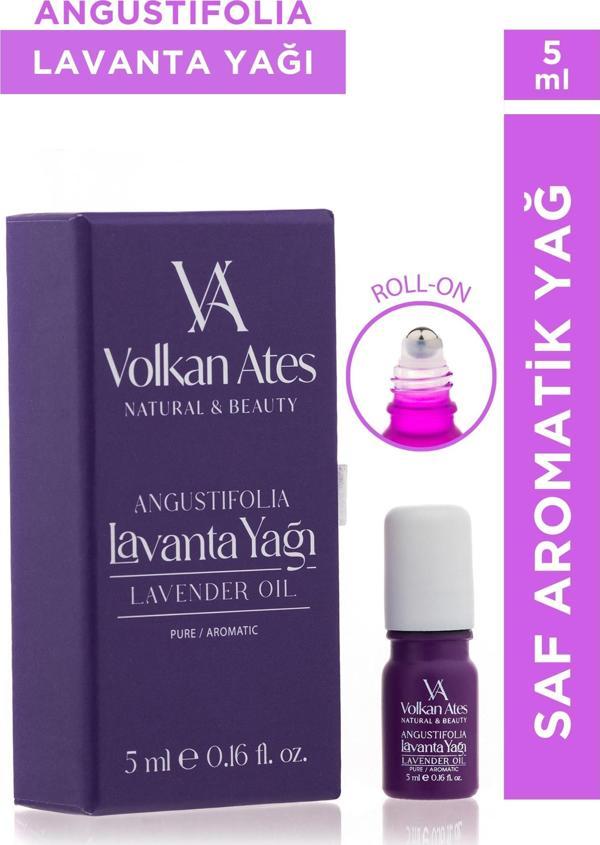 Volkan Ates Natural & Beauty Lavandula Angustifolia Saf Lavanta Yağı Roll-On 5 ml - Image 1