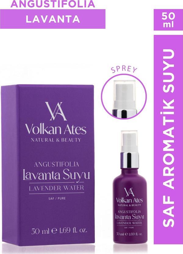 Volkan Ates Natural & Beauty Lavandula Angustifolia Saf Lavanta Suyu Sprey 50 ml - Image 1