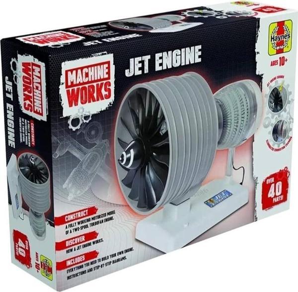 Haynes Uçak Jet Motor Maketi  - Machine Works - Jet Engine - Haynes - Image 1