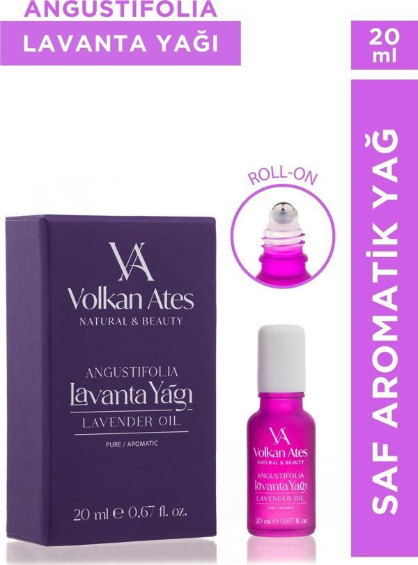 Volkan Ates Natural & Beauty Lavandula Angustifolia Saf Lavanta Yağı Roll-On 20 ml - Image 1