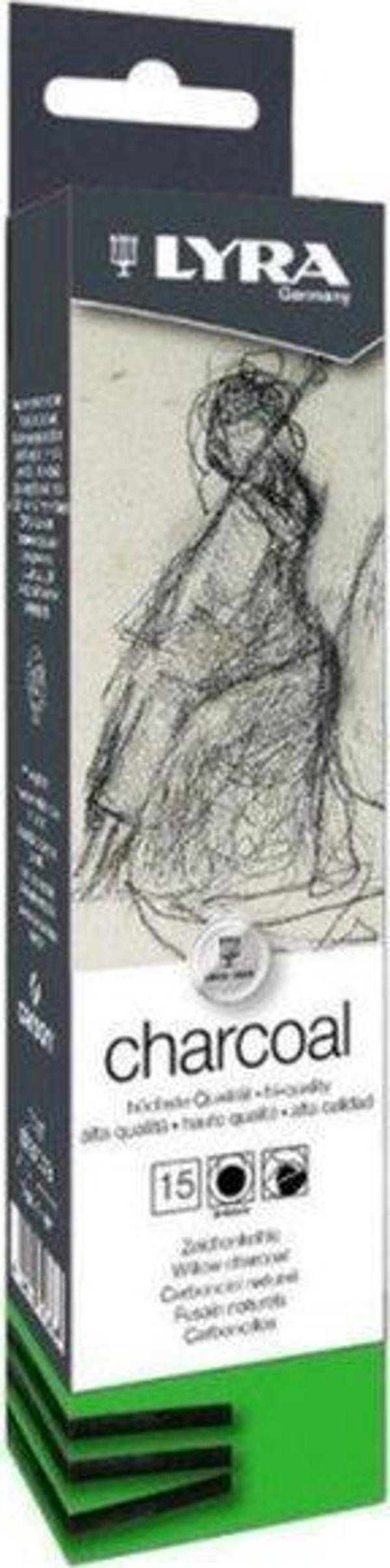 LYRA Çizim Kömürü-15 li İnce - Image 1