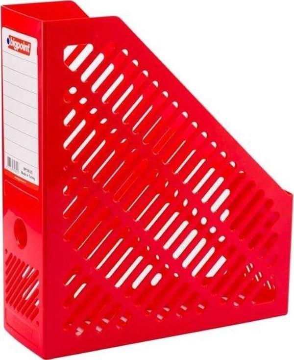 Bigpoint 198-25 Plastik Kutu Klasör Kırmızı - Image 1