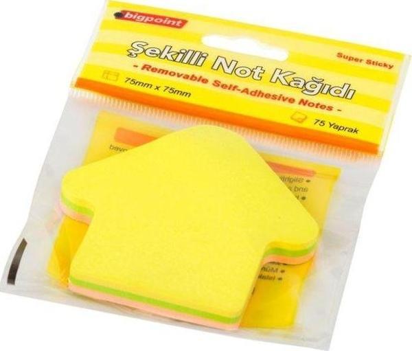 Bigpoint 817-05 Şekilli Not Kağıdı Ok 75 Yaprak - Image 1