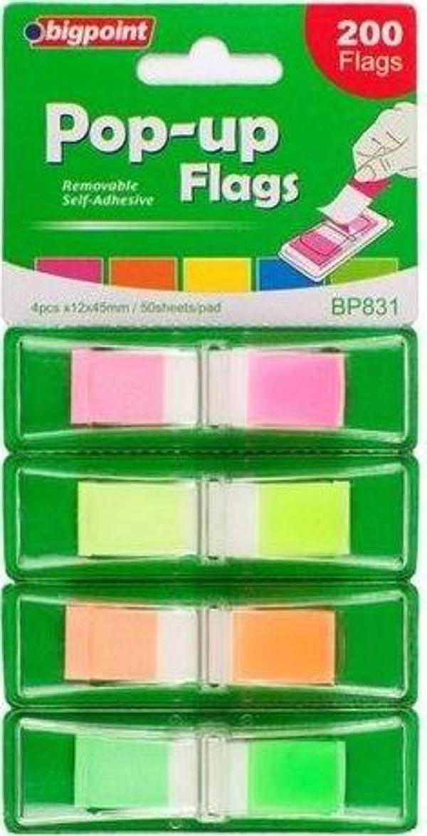 Bigpoint 831 Pop-up Film Index 4'lü - Image 1