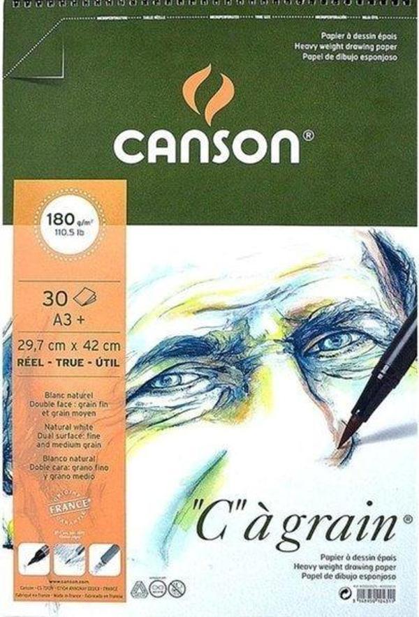 Canson Cancag 30 Yaprak A3 180G Eskiz Bloğu - Image 1
