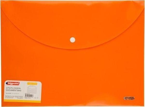 Bigpoint 238-45 Çıtçıtlı Dosya Lolly A4 Turuncu - Image 1