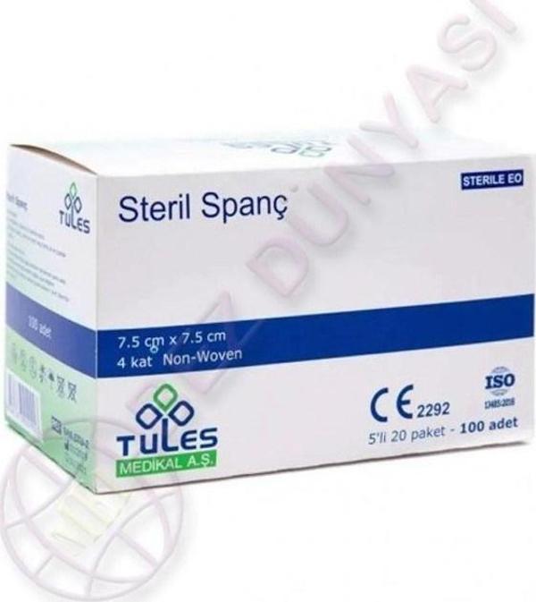 TULES SPANC 7,5*7,50 100*5 PAKET - Image 1
