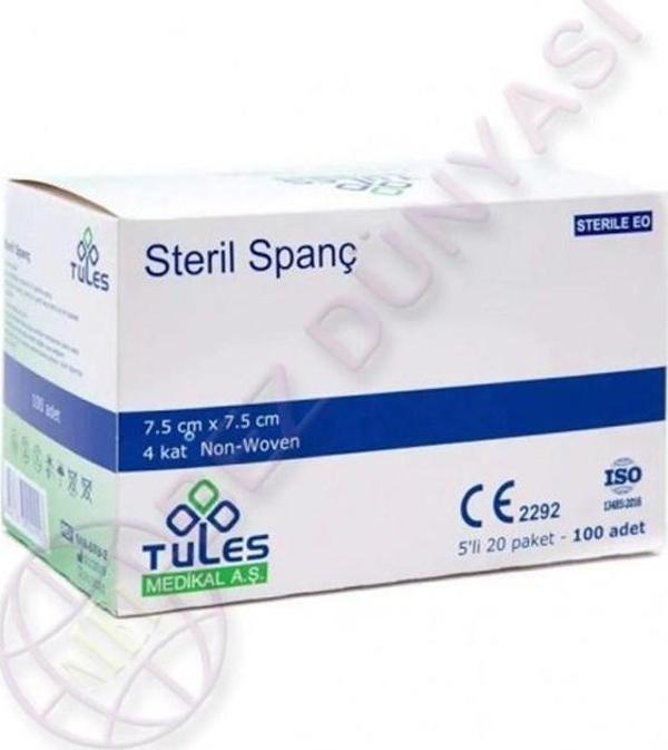 TULES SPANC 7,5*7,50 100*2 PAKET - Image 1