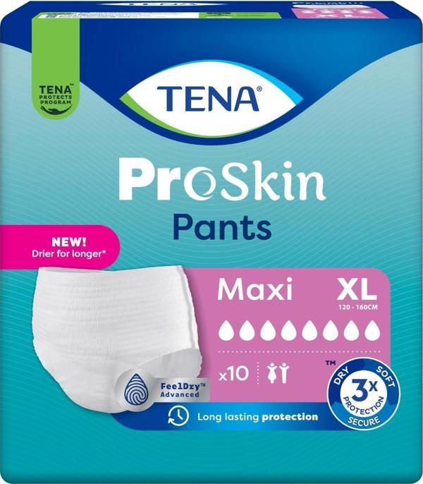 TENA 8 DAMLA EMİCİ KÜLOT XLARGE BÜYÜK BOY 10 ADET - Image 1