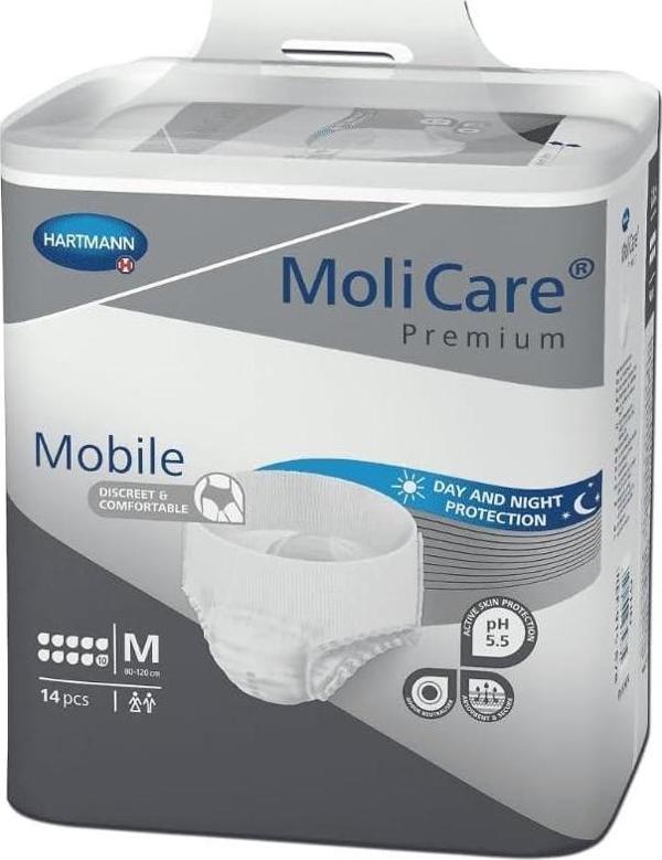 MOLİCARE 10 DAMLA KÜLOT BEZ MOR MEDİUM 14 LÜ - Image 1
