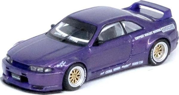 Inno 64 Models Nissan Skyline GT-R (R33) "PANDEM ROCKET BUNNY" Mor - Image 1