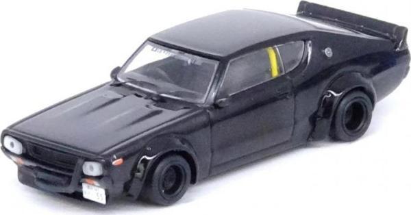 Inno 64 Models Nissan Skyline 2000 GT-R (KPGC110) "KENMERI" Siyah - Image 1