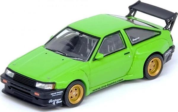 Inno 64 Models Toyota A AE86 Levin "PANDEM ROCKET BUNNY" Yeşil - Image 1