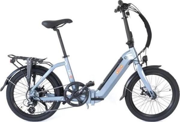 Alba Fold X Standart Katlanır Elektrikli Bisiklet Antrasit Gri NFC Gösterge 10,4 Ah Batarya, HD Fren - Image 1