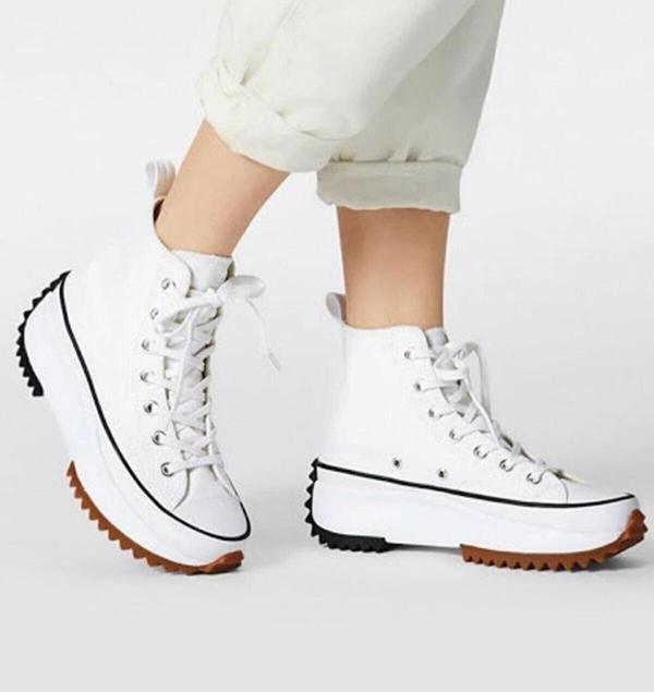 Bay Armedon Converse Run Star Spor Ayakkabı Beyaz Kadın Spor Ayakkabı Sneaker Spor Ayakkabı 39 - Image 1