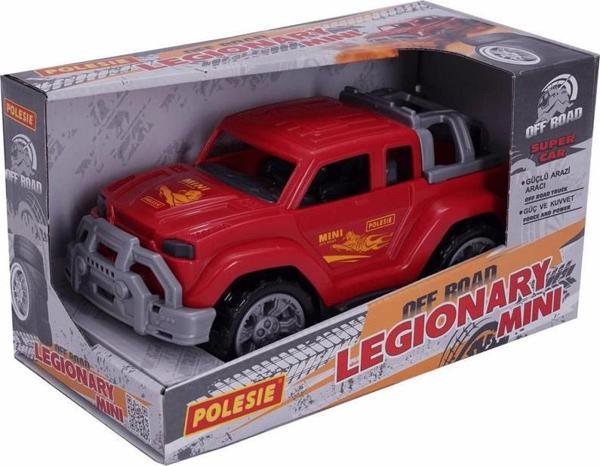 Polesie Lejyon Mini Kırmızı Araba Kutulu 93509, Çocuklar İçin Mini Arazi Aracı Kırmızı - Image 1