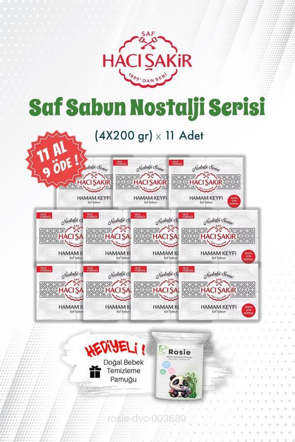 11 AL 9 ÖDE (4X200) gr Nostalji Serisi Hamam Keyfi Saf Sabun ve ROSIE - Image 1