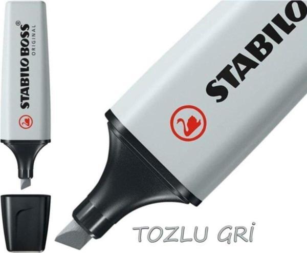 Stabilo Boss Pastel Renkler Fosforlu Kalem 70/194 Tozlu Gri - Image 1