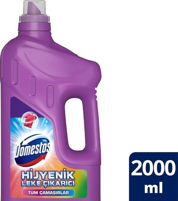 Domestos Sıvı Leke Çıkarıcı Tüm Renkler Tüm Çamaşırlar Için 2 Lt - Image 1