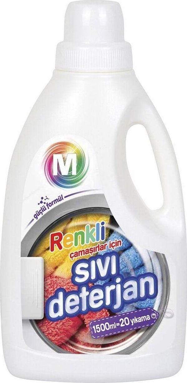 Migros Sıvı Deterjan Renkliler 1500 Ml - Image 1