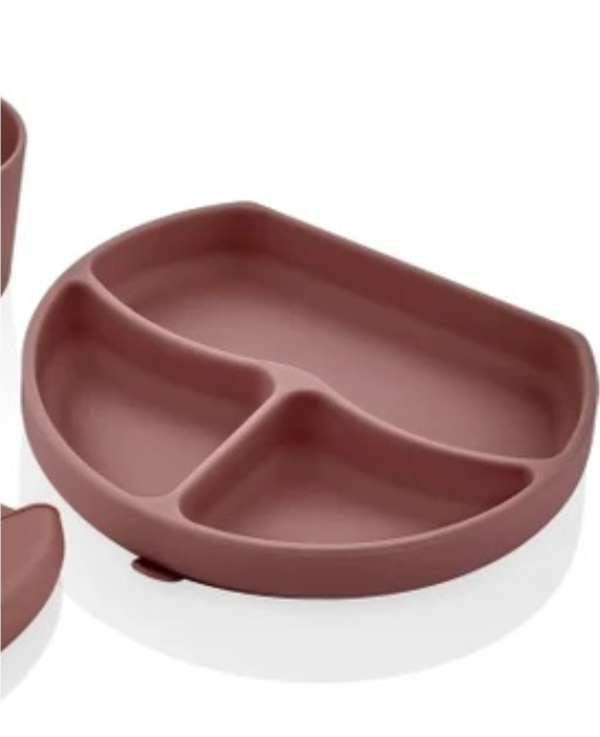 BABYJEM SİLİKON TABAK MOCHA - Image 1