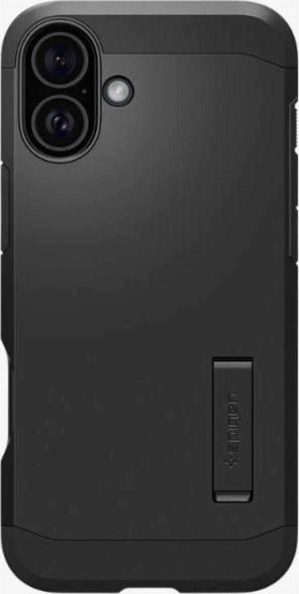 Spigen iPhone 16 Plus ile Uyumlu Kılıf Tough Armor Mag (MagSafe Uyumlu) Black - Image 1