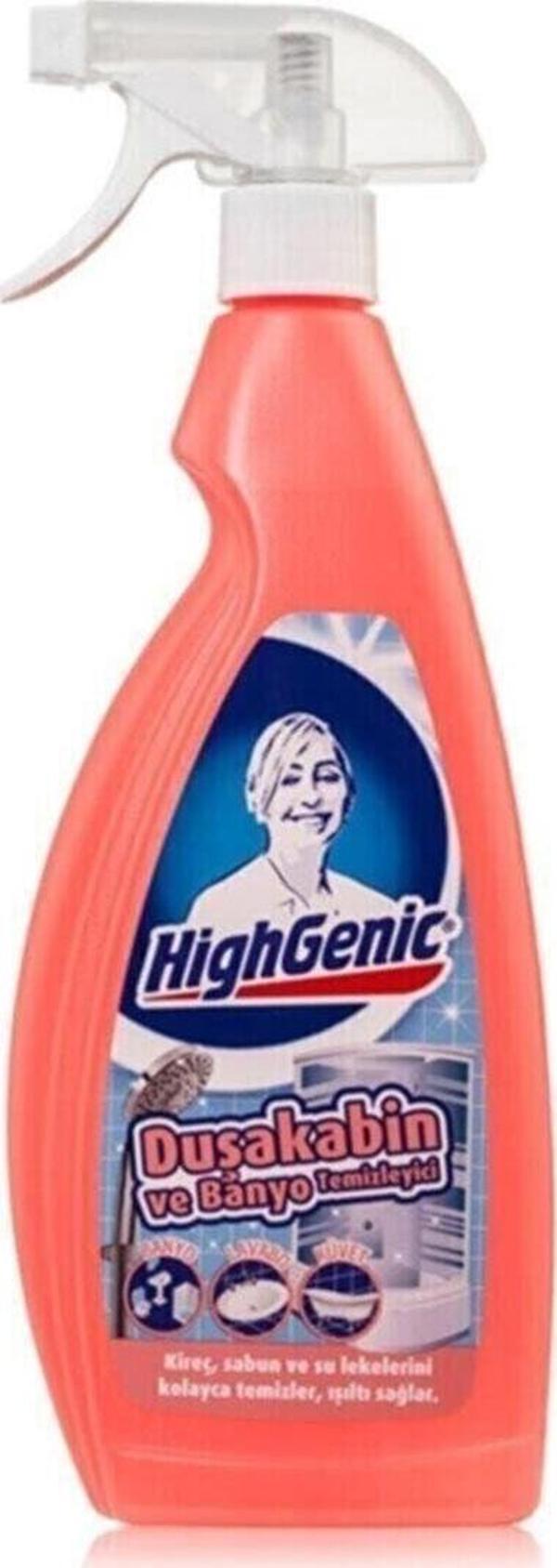 Highgenic Duşakabin Ve Banyo Temizleyici 750Ml - Image 1