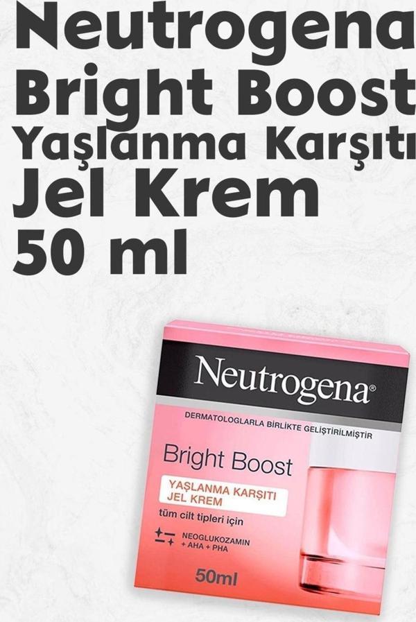 Neutrogena Bright Boost Yaşlanma Karşıtı Jel Krem 50 Ml - Image 1
