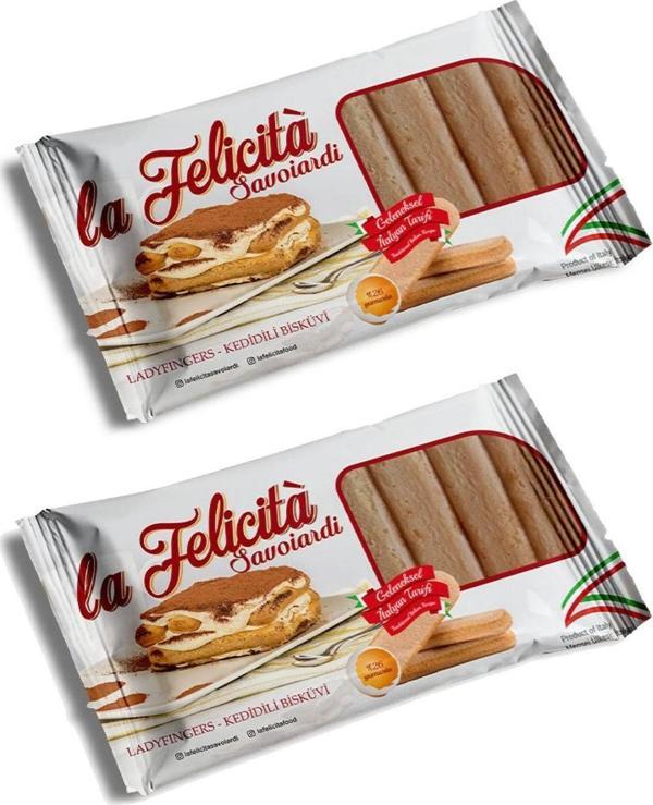 La Felicita Kedi Dili Bisküvi 200 gr X 2 Adet - Image 1
