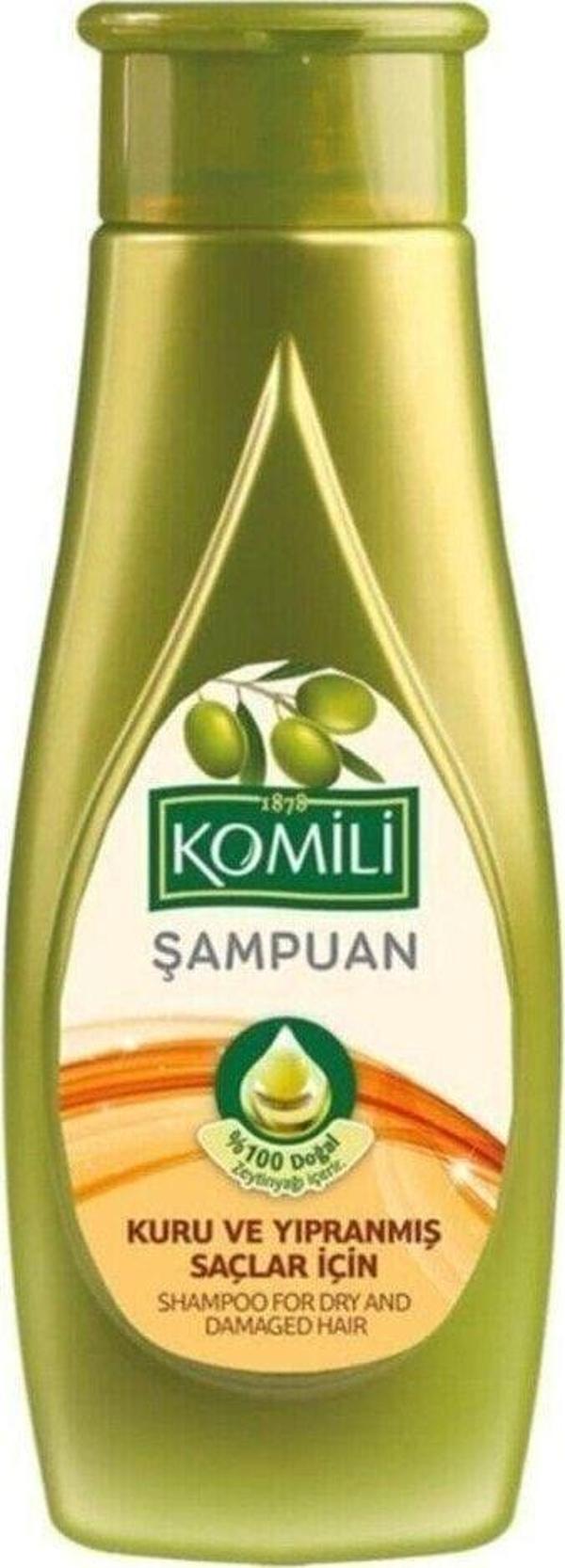 Komili Şampuan Yeni Zeytinyağlı Kuru Ve Yıpranmış Saçlar 500 Ml - Image 1