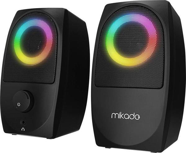 Mikado MD-90R 2+1 2.0 Gaming RGB Işıklı Hoparlör - Image 1