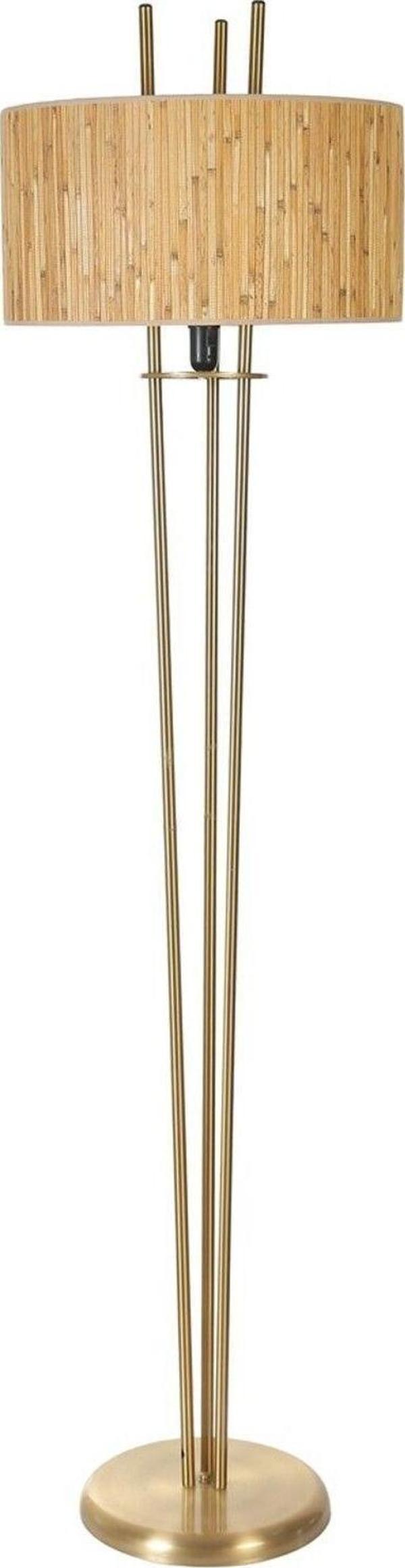 Lumexx Belen Eskitme Lambader Silindir Bambu 07 Abajurlu - Image 1