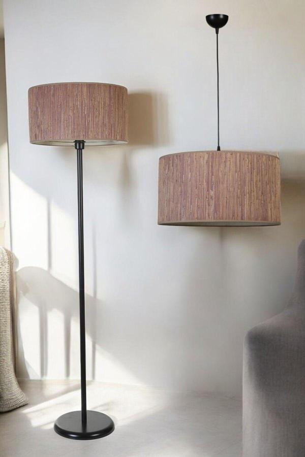 Lumexx Bambu 04 Avize Lambader 2 Li Set - Image 1