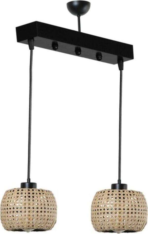 Lumexx Tıger 2 Li Sıralı Rattan Sarkıt - Image 1