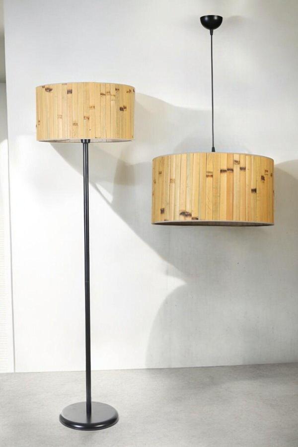 Lumexx Bambu 02 Avize Lambader 2 Li Set - Image 1