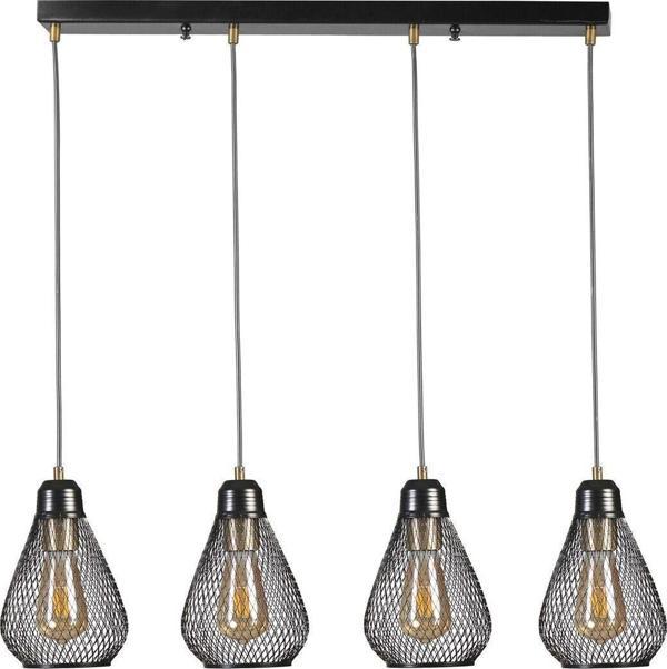 Lumexx Armut 4 Lü Sıralı Siyah Sarkıt - Image 1