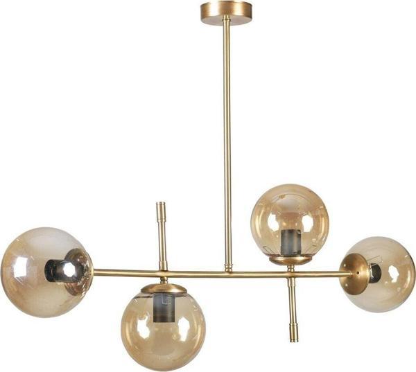 Lumexx Favori 4 Lü Eskitme Bal Camlı Avize - Image 1